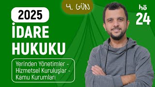 24 İdare Hukuku Kampı  Yerinden Yönetimler  Hizmetsel Kuruluşlar  Kamu Kurumları [upl. by Setarcos]