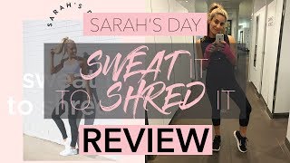 SARAHS DAY EBOOK REVIEW  My Honest Review on Sweat it to Shred it [upl. by Cornell]