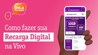 Saiba como fazer sua Recarga Digital na Vivo [upl. by Dnar39]