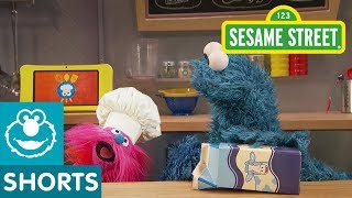 Sesame Street Fruit Smoothies with Milk  Cookie Monsters Foodie Truck [upl. by Lirbaj]