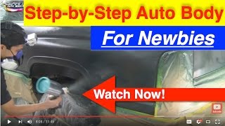 DIY Auto Body and Paint Secrets StepbyStep [upl. by Clougher]