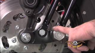 Harley Davidson Maintenance Tips SoftailDyna  Springer Front End Inspection [upl. by Nalloh251]