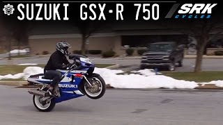 Suzuki GSXR 750 Test Drive [upl. by Lonna]