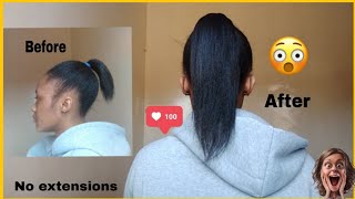 HOW TO GROW HAIR IN 6 MINUTES [upl. by Purcell345]