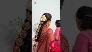 Coorg Kodava wedding glimpse bridal makeover by parvathikelmaneartistry weddinghairstylist [upl. by Atinor385]