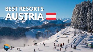 Top 10 Ski Resorts in Austria  202324 [upl. by Yreffoeg]