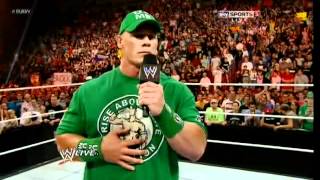 Brock Lesnar Returns to WWE and F5 John Cena [upl. by Grani]