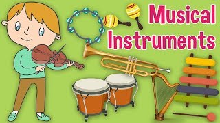 Musical Instrument Sounds for Kids by Oxbridge Baby [upl. by Noryak]