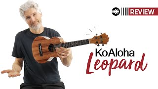 KoAloha Tenor Ukulele Review KTM00  Leopard [upl. by Aisyram]