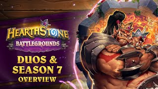 Season 7 Overview  Battlegrounds  Hearthstone [upl. by Olva]