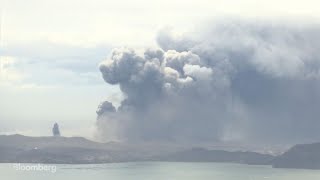 Taal Volcano In Philippines Erupting [upl. by Pheni]