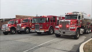 Tankers Responding To A 3rd Alarm Building Fire  Lower Providence [upl. by Pauline56]