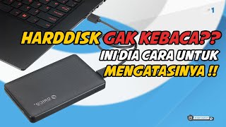 Cara Memperbaiki HDD Eksternal Tidak Terbaca [upl. by Milka]