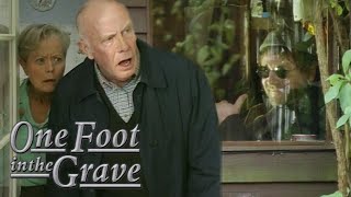 Theres A Man Living In Our Shed  One Foot In The Grave 1996 Christmas Special  BBC Comedy Greats [upl. by Anilra32]