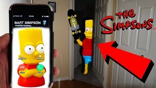 IT WORKED CALLING BART SIMPSON ON FACETIME AT 3AM  BART SIMPSON CAME TO MY HOUSE WITH SKATEBOARD [upl. by Bernardo]