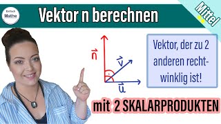 Vektor n mit Skalarprodukten [upl. by Monroe438]