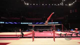 BRETSCHNEIDER Andreas GER  2015 Artistic Worlds  Qualifications Parallel Bars [upl. by Dorion]