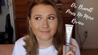 Dr Brandt Pores No More Pore Refiner Primer Review [upl. by Notak428]