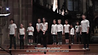 La chorale des enfants de lensemble quotLe Bon Tampéramentquot  vidéo Dany Fischer [upl. by Giovanni]