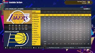 NBA 2K23 Indiana Pacers Rebuild Season 19 Part 2  200102 PS5 [upl. by Wahs]