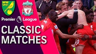 Norwich City v Liverpool  PREMIER LEAGUE CLASSIC MATCH  12316  NBC Sports [upl. by Zined]