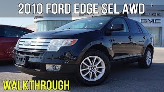 2010 Ford Edge SEL AWD  35L V6 Walkthrough [upl. by Ruyle]