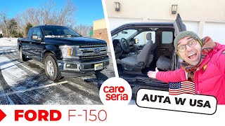 Auta w USA Ford F150 czyli najpopularniejszy samochód świata TEST PL 4K  CaroSeria [upl. by Ita]