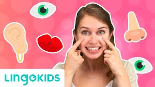 Learn Face Parts in English for Kids  Lingokids [upl. by Itsyrk468]