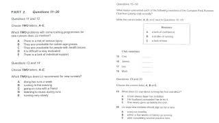 Cambridge 19 listening test 4 section 2 [upl. by Ettelrac]