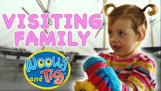 WoollyandTigOfficial Visiting Family  Kids TV Show  Toy Spider [upl. by Ecirahs]