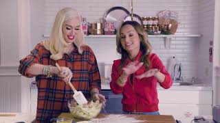 Cooking with Gwen Stefani amp Giada De Laurentiis at Williams Sonoma [upl. by Blainey]