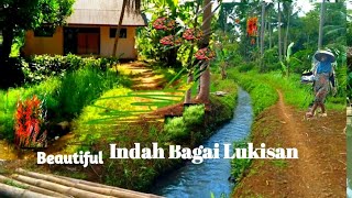 Luar Biasa  Kampung terpencil Yang super teduh Indah pemandangan alamnya Suasana Pedesaan [upl. by Hooper432]