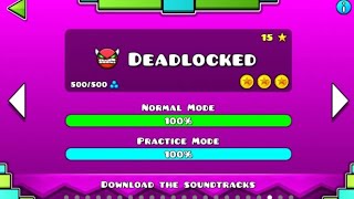 Geometry Dash Deadlocked 100 3 Coins on mobile [upl. by Nolly]