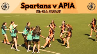 𝐋𝐄𝐆𝐀𝐂𝐘  Blacktown Spartans 15s Girls 2023 Grand Final Vlog [upl. by Adalard]