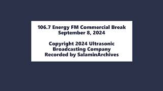 1067 Energy FM Commercial Break 982024 [upl. by Atiugram]