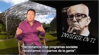 Robert Kiyosaki en español padre rico padre pobre El hombre que podía ver el futuro [upl. by Avivah]