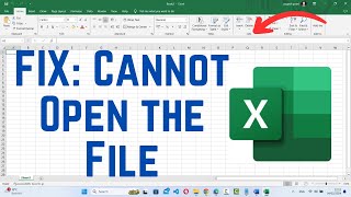 How to Fix Error quotExcel Cannot Open The File Because The File Format or File Extension is Not Validquot [upl. by Yesnil]