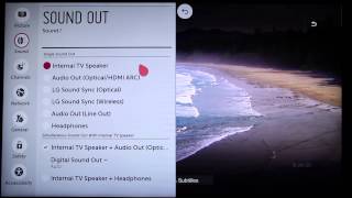 Adjusting your LG Smart TVs Sound Settings  LG USA [upl. by Annasus]