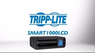 Tripp Lite SMART1000LCD UPS System [upl. by Nialb]