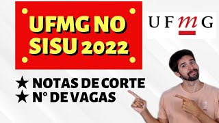 SISU 2022 NOTAS DE CORTE DA UFMG [upl. by Highams]