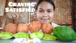 Mukbang Santol at Mangga 🤤🤤🤤 [upl. by Hayyim]