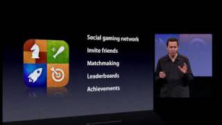 Apple iPhone OS 40  Game Center [upl. by Sibylla]