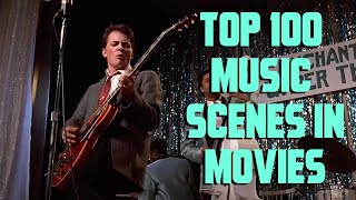 Top 100 Music Scenes In Movies [upl. by Alleiram]