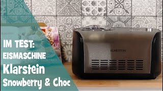 Klarstein Snowberry Choc Eismaschine im Test [upl. by Eniamart]