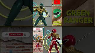 Battle Of the Dragon Armor Green Ranger Vs Red Ranger  Who Wore It Best mmpr geekculture [upl. by Arev]