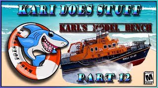 Karidoesstuff is live  Back on his model bench building the RNLIs quotSevern Classquot Lifeboat Part12 [upl. by Lashonda]