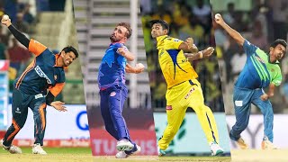 7 Sling Bowling Actions In Cricket quotMalinga Juniorsquot [upl. by Blackstock170]