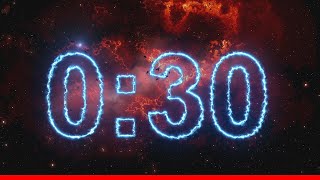 ⚡🎵 Epic Electric Timer  30 Seconds Countdown 🎵⚡ [upl. by Noland]