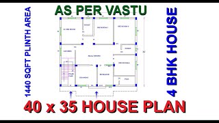 30 x 40 ground floor design  2bhk home plan  east facing house homeplan 2dplan 2bhk civil [upl. by Semele]