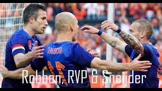 Robben RVP amp Sneijder ►The Golden Triangle  Netherlands [upl. by Toscano893]